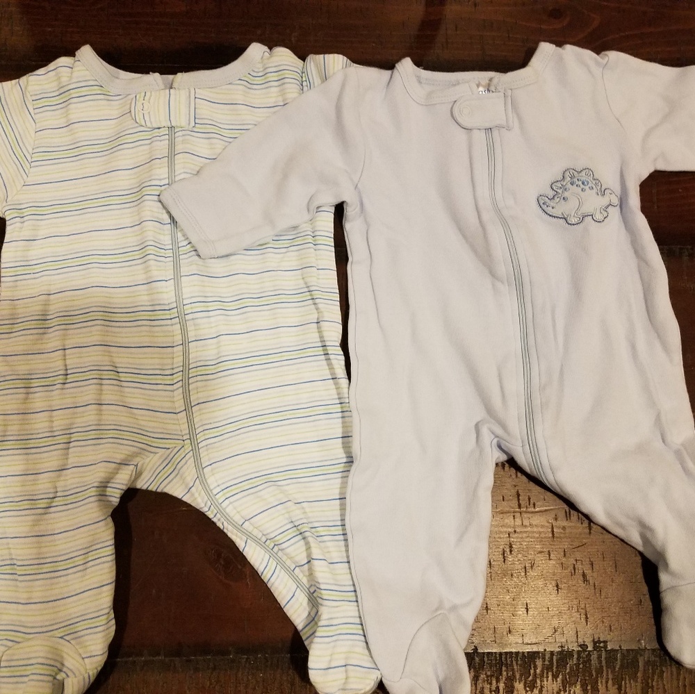 Set of Spasilk footies-3month